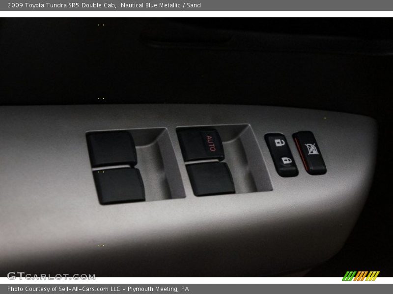 Nautical Blue Metallic / Sand 2009 Toyota Tundra SR5 Double Cab