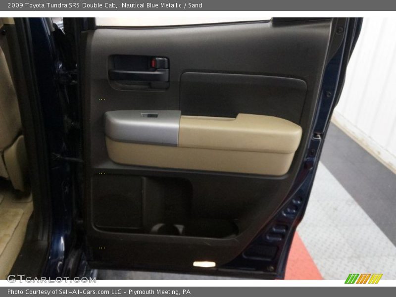 Nautical Blue Metallic / Sand 2009 Toyota Tundra SR5 Double Cab