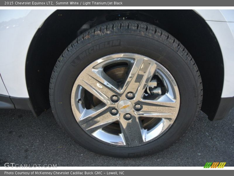 Summit White / Light Titanium/Jet Black 2015 Chevrolet Equinox LTZ