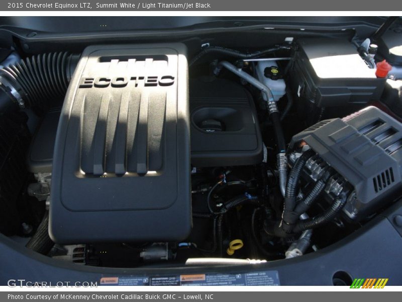 Summit White / Light Titanium/Jet Black 2015 Chevrolet Equinox LTZ