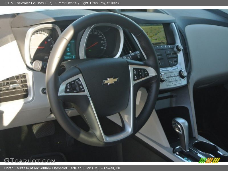 Summit White / Light Titanium/Jet Black 2015 Chevrolet Equinox LTZ