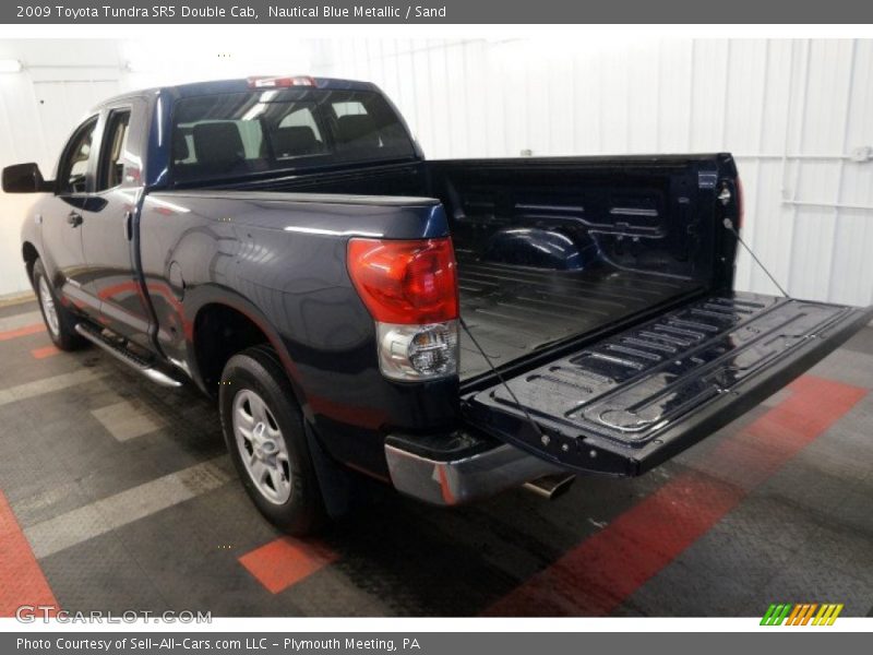 Nautical Blue Metallic / Sand 2009 Toyota Tundra SR5 Double Cab