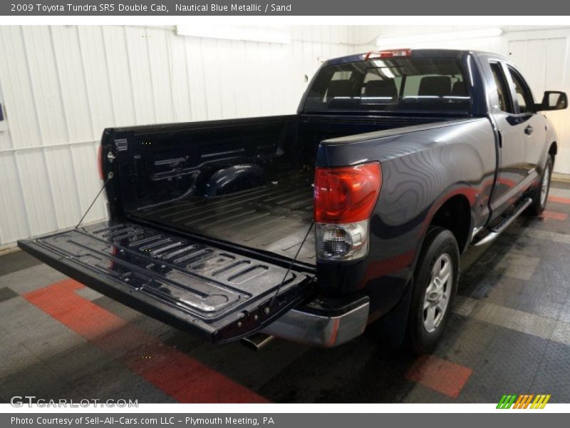 Nautical Blue Metallic / Sand 2009 Toyota Tundra SR5 Double Cab