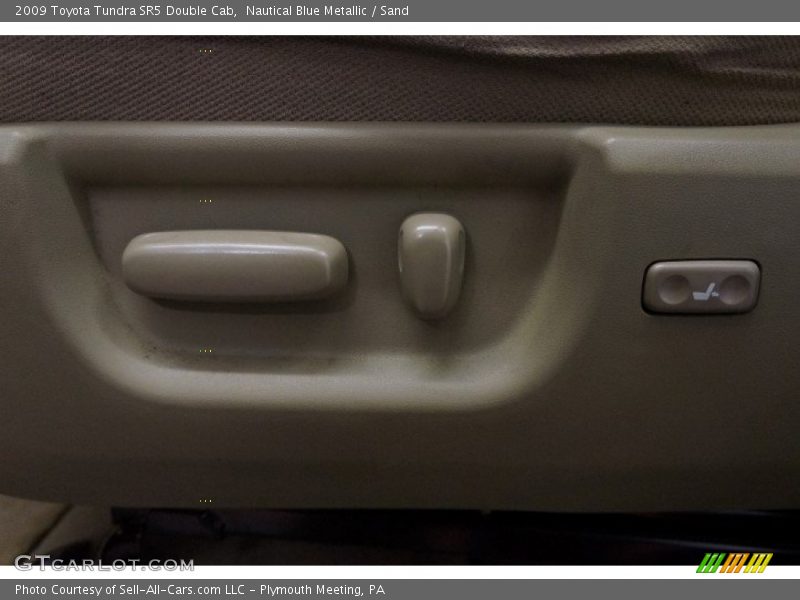 Nautical Blue Metallic / Sand 2009 Toyota Tundra SR5 Double Cab