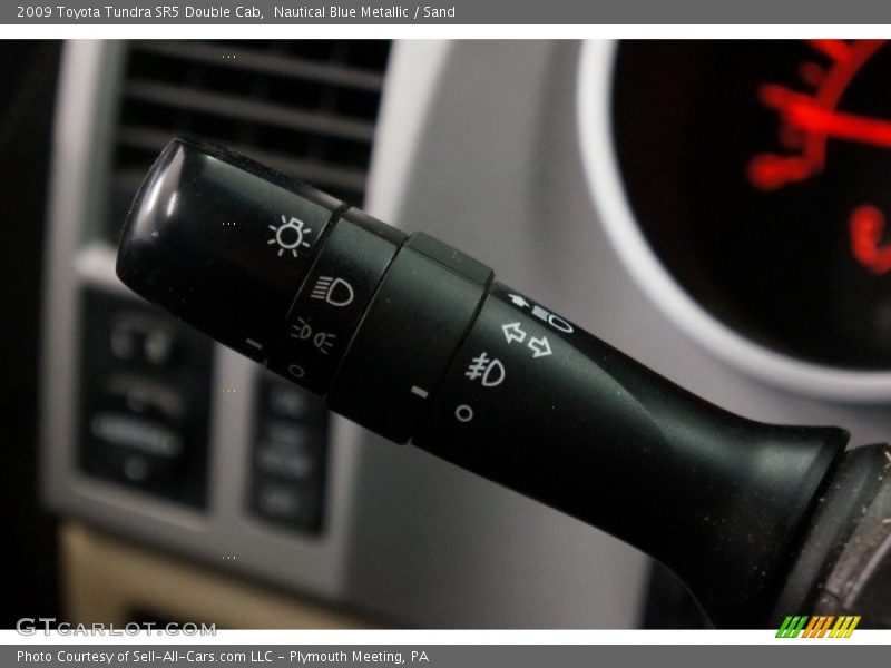 Nautical Blue Metallic / Sand 2009 Toyota Tundra SR5 Double Cab