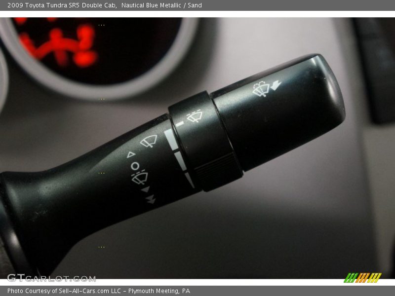 Nautical Blue Metallic / Sand 2009 Toyota Tundra SR5 Double Cab