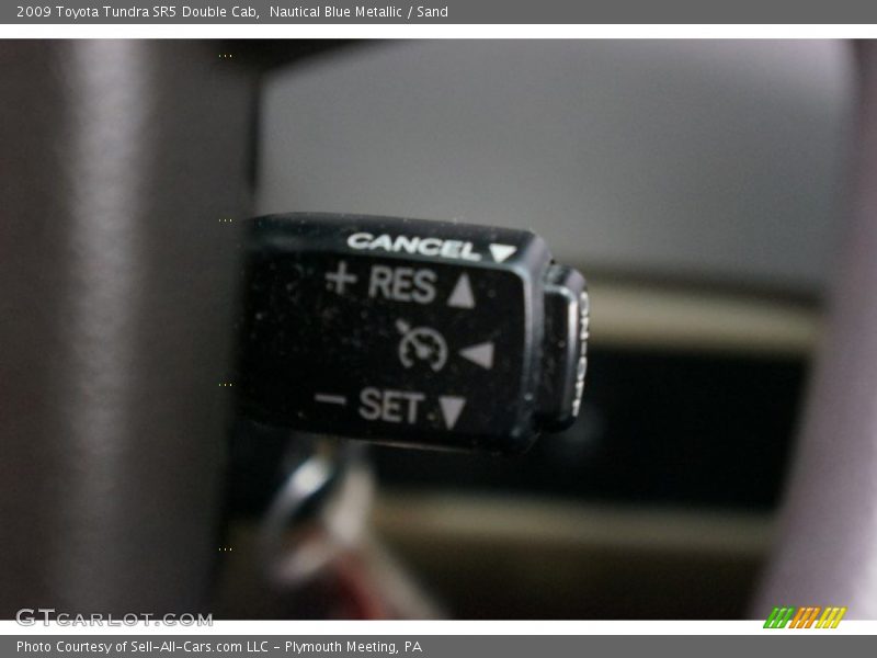 Nautical Blue Metallic / Sand 2009 Toyota Tundra SR5 Double Cab