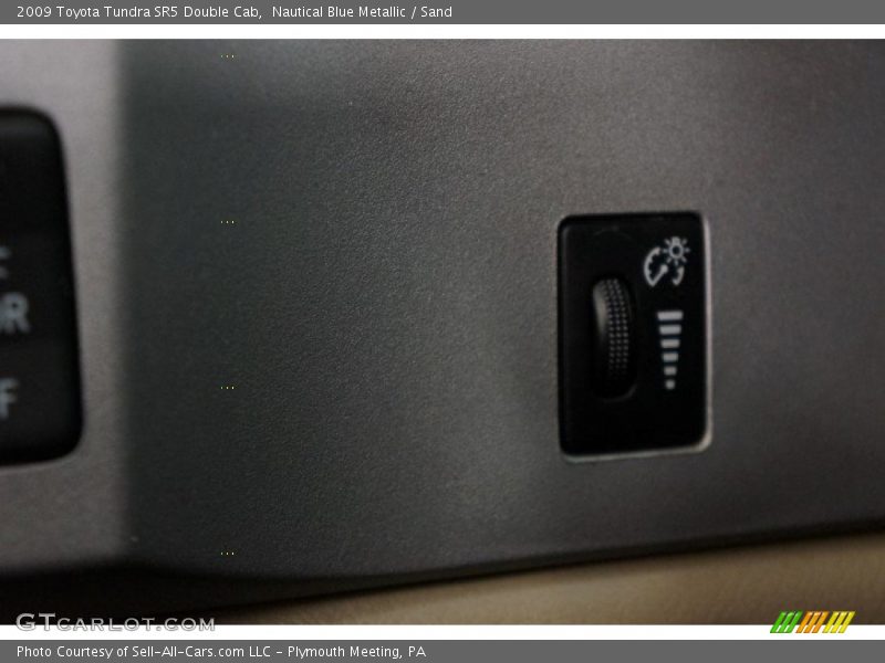 Nautical Blue Metallic / Sand 2009 Toyota Tundra SR5 Double Cab