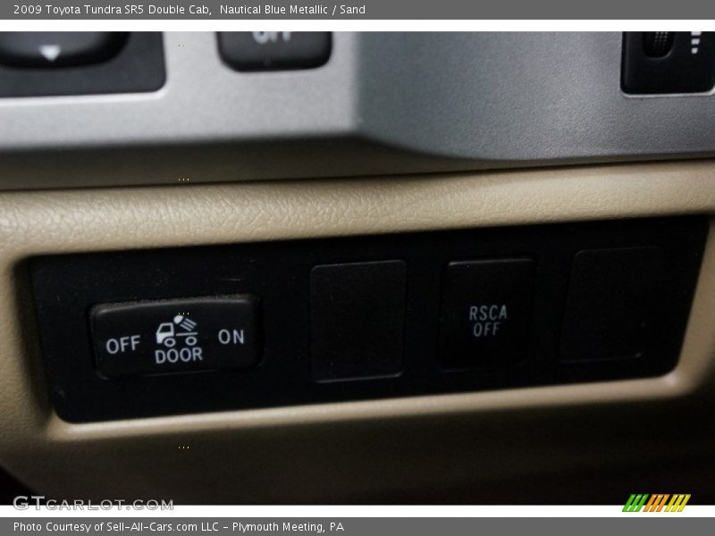 Nautical Blue Metallic / Sand 2009 Toyota Tundra SR5 Double Cab