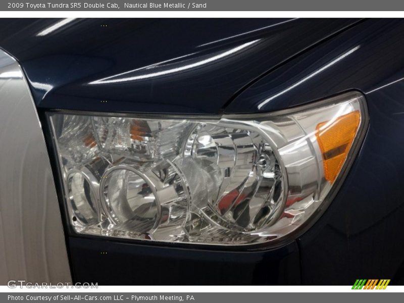 Nautical Blue Metallic / Sand 2009 Toyota Tundra SR5 Double Cab