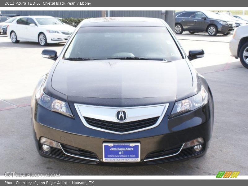 Crystal Black Pearl / Ebony 2012 Acura TL 3.5