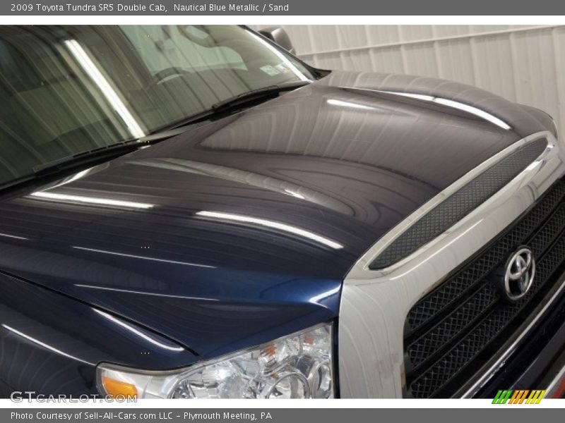 Nautical Blue Metallic / Sand 2009 Toyota Tundra SR5 Double Cab