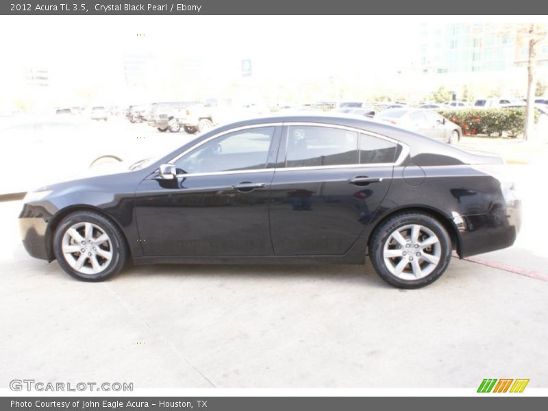 Crystal Black Pearl / Ebony 2012 Acura TL 3.5