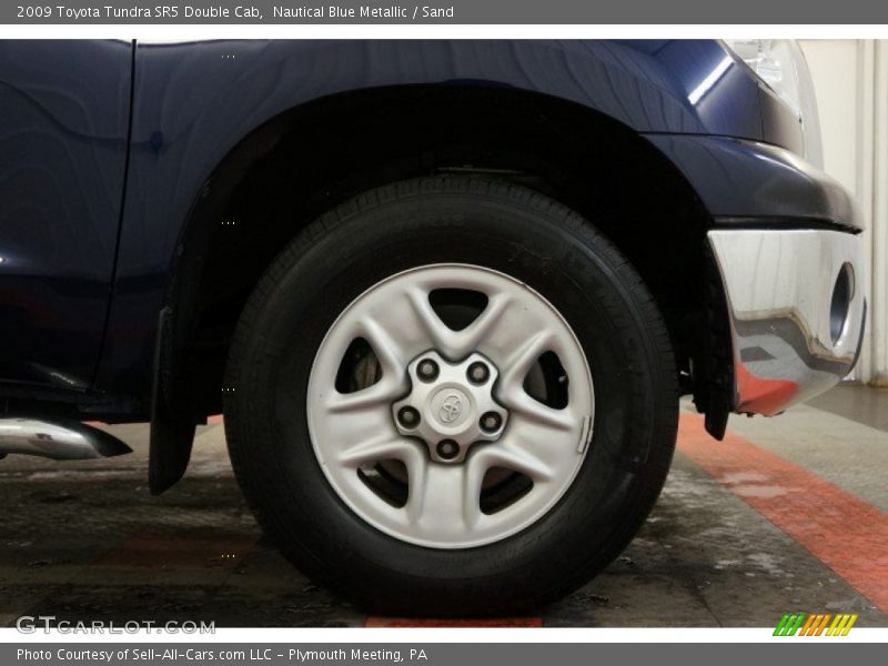 Nautical Blue Metallic / Sand 2009 Toyota Tundra SR5 Double Cab