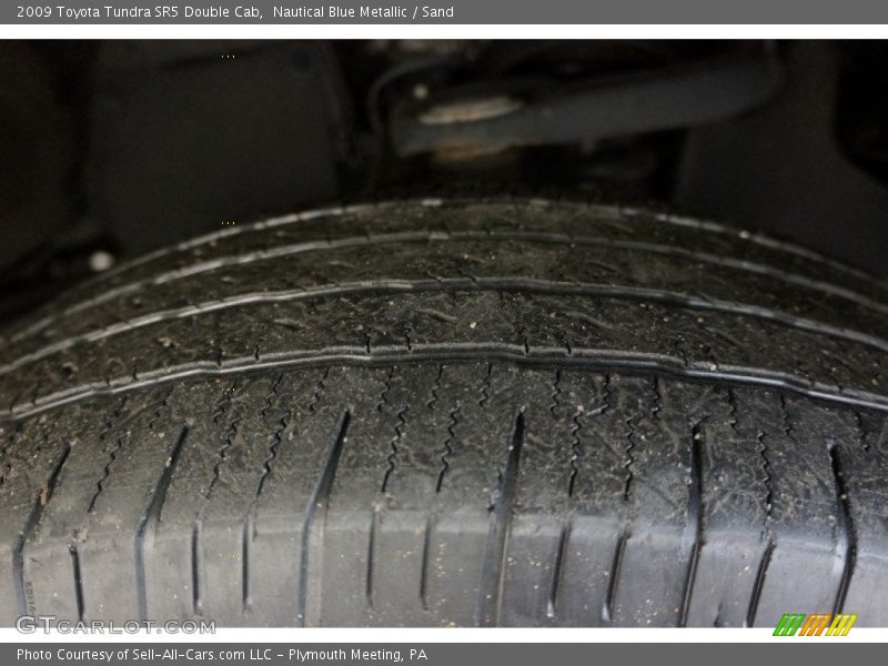 Nautical Blue Metallic / Sand 2009 Toyota Tundra SR5 Double Cab