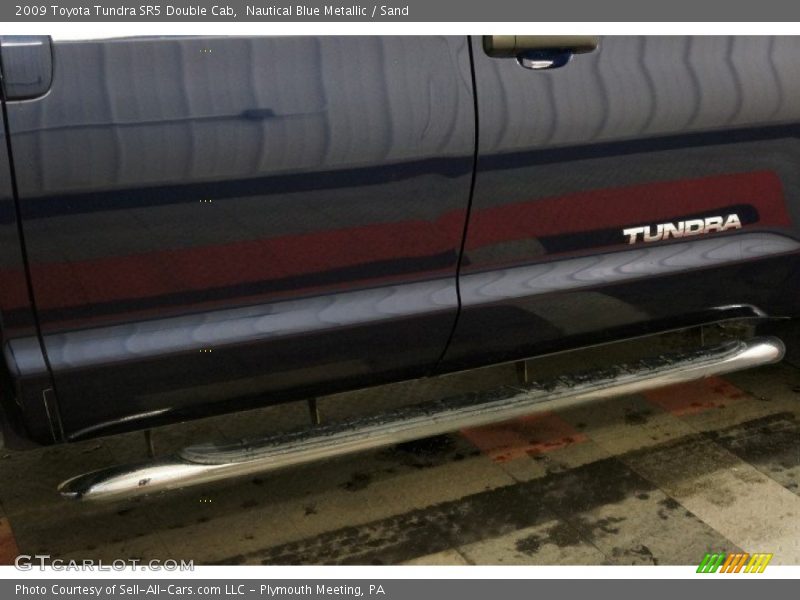 Nautical Blue Metallic / Sand 2009 Toyota Tundra SR5 Double Cab