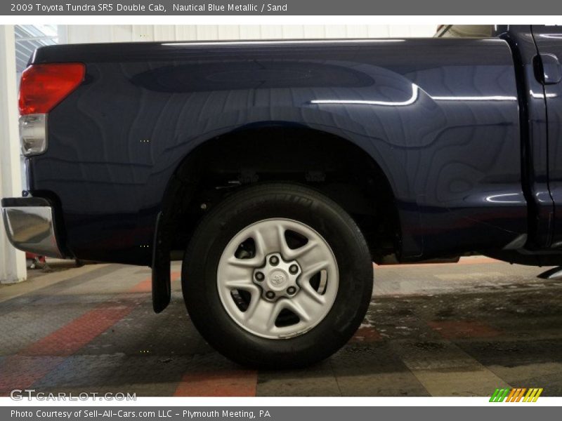 Nautical Blue Metallic / Sand 2009 Toyota Tundra SR5 Double Cab