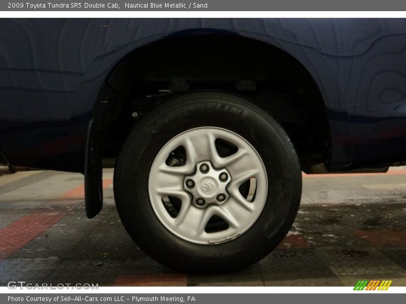 Nautical Blue Metallic / Sand 2009 Toyota Tundra SR5 Double Cab