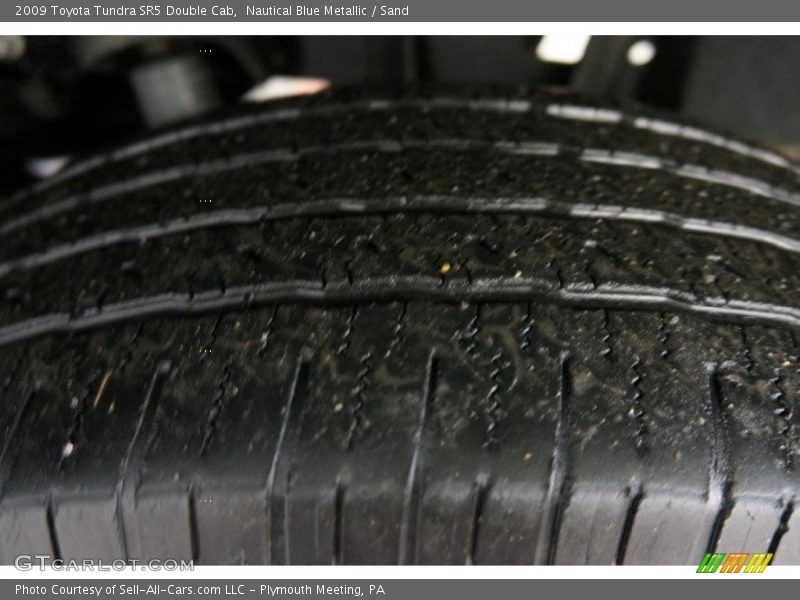 Nautical Blue Metallic / Sand 2009 Toyota Tundra SR5 Double Cab