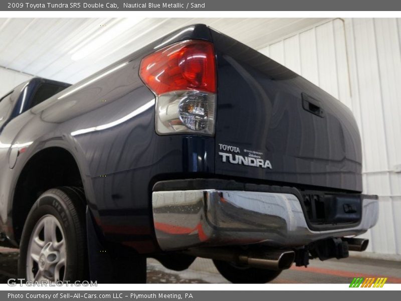 Nautical Blue Metallic / Sand 2009 Toyota Tundra SR5 Double Cab
