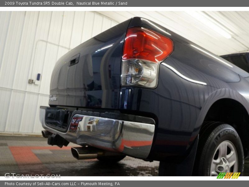 Nautical Blue Metallic / Sand 2009 Toyota Tundra SR5 Double Cab