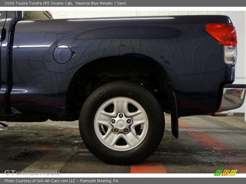 Nautical Blue Metallic / Sand 2009 Toyota Tundra SR5 Double Cab