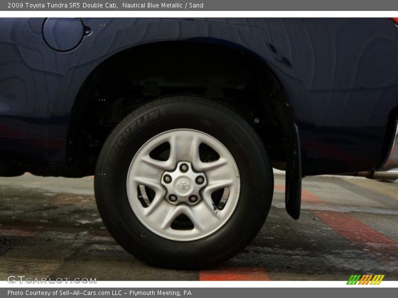 Nautical Blue Metallic / Sand 2009 Toyota Tundra SR5 Double Cab