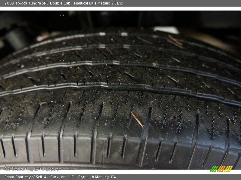 Nautical Blue Metallic / Sand 2009 Toyota Tundra SR5 Double Cab