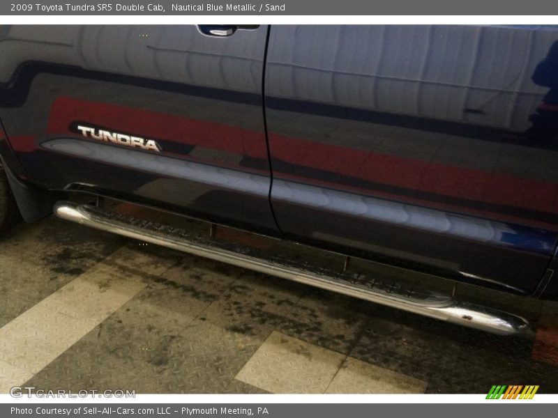 Nautical Blue Metallic / Sand 2009 Toyota Tundra SR5 Double Cab