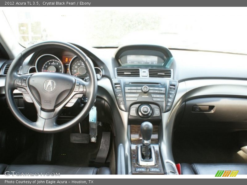 Crystal Black Pearl / Ebony 2012 Acura TL 3.5