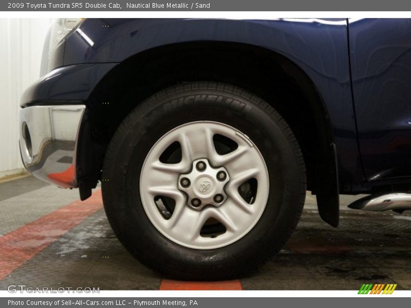 Nautical Blue Metallic / Sand 2009 Toyota Tundra SR5 Double Cab