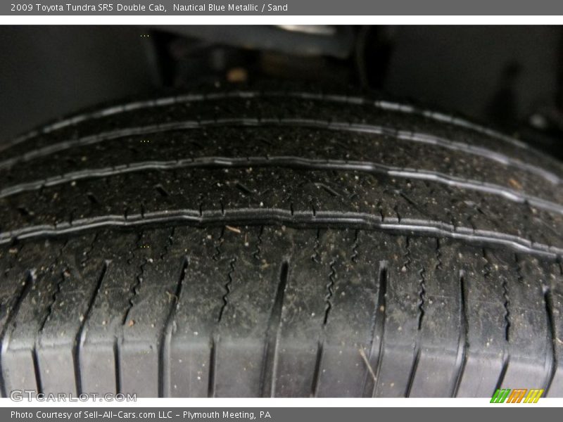 Nautical Blue Metallic / Sand 2009 Toyota Tundra SR5 Double Cab