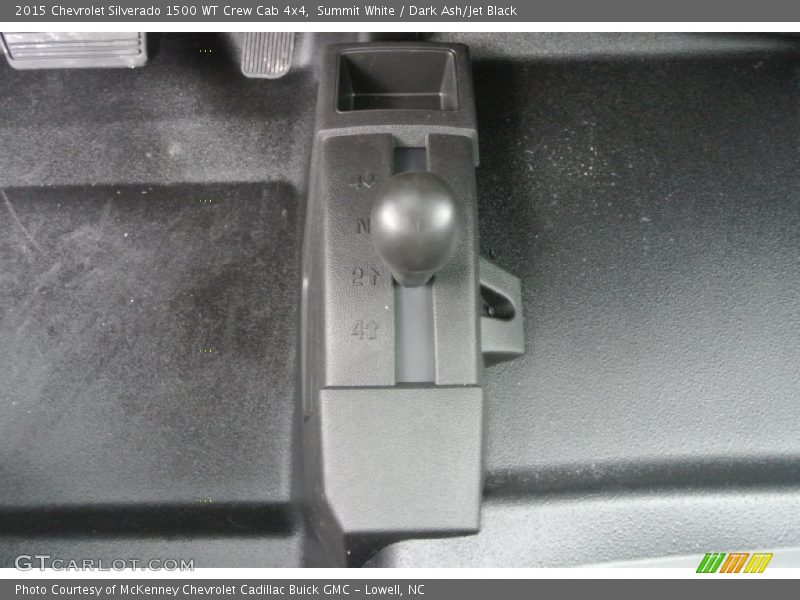 Summit White / Dark Ash/Jet Black 2015 Chevrolet Silverado 1500 WT Crew Cab 4x4