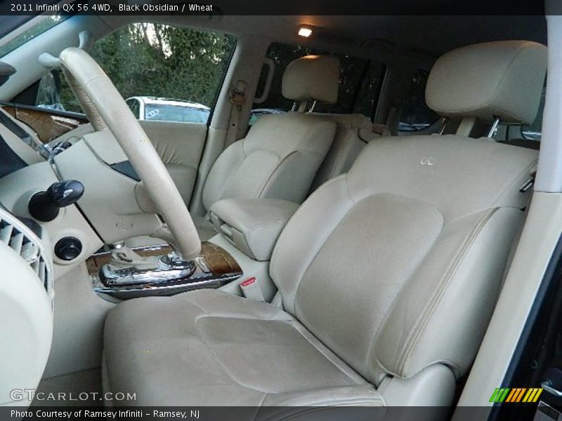 Black Obsidian / Wheat 2011 Infiniti QX 56 4WD