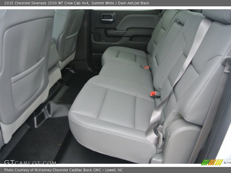Summit White / Dark Ash/Jet Black 2015 Chevrolet Silverado 1500 WT Crew Cab 4x4