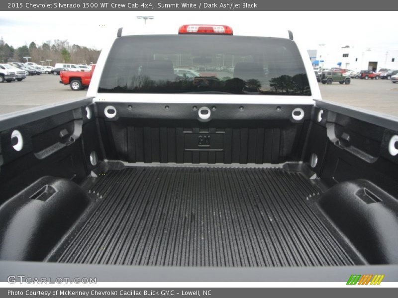Summit White / Dark Ash/Jet Black 2015 Chevrolet Silverado 1500 WT Crew Cab 4x4