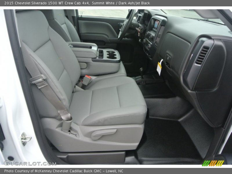Summit White / Dark Ash/Jet Black 2015 Chevrolet Silverado 1500 WT Crew Cab 4x4