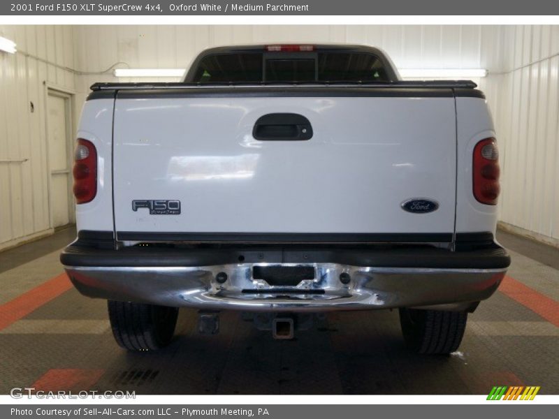 Oxford White / Medium Parchment 2001 Ford F150 XLT SuperCrew 4x4