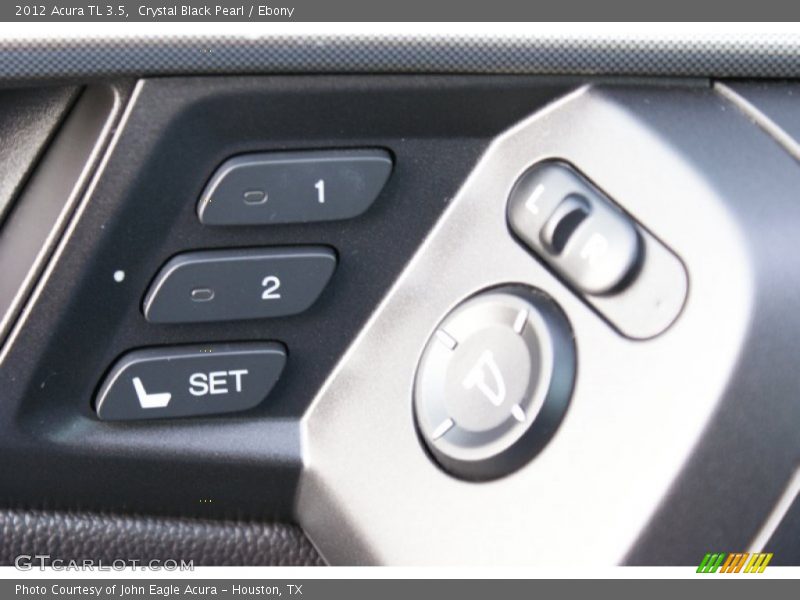 Crystal Black Pearl / Ebony 2012 Acura TL 3.5