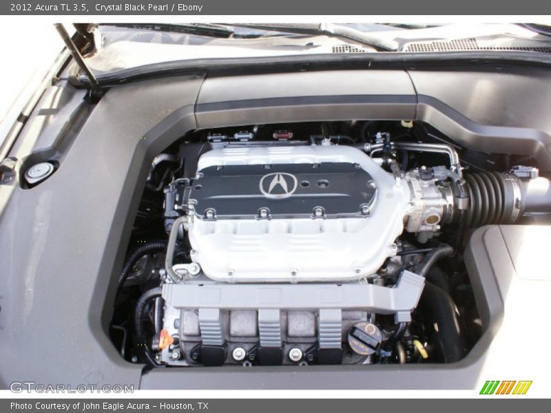 Crystal Black Pearl / Ebony 2012 Acura TL 3.5