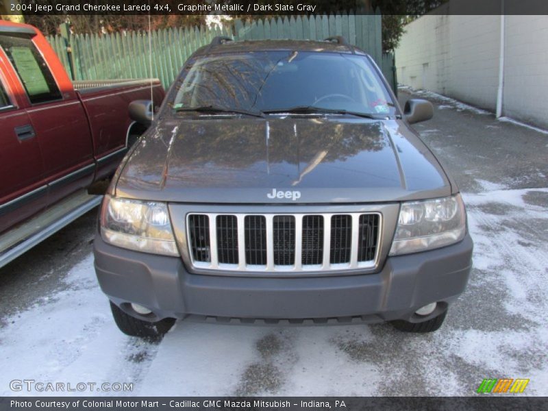 Graphite Metallic / Dark Slate Gray 2004 Jeep Grand Cherokee Laredo 4x4