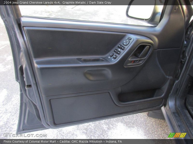 Graphite Metallic / Dark Slate Gray 2004 Jeep Grand Cherokee Laredo 4x4