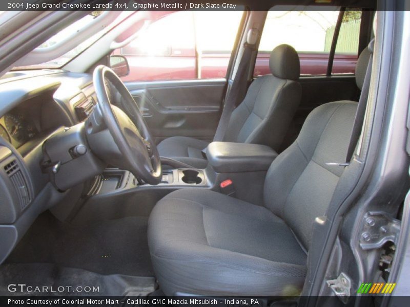 Graphite Metallic / Dark Slate Gray 2004 Jeep Grand Cherokee Laredo 4x4