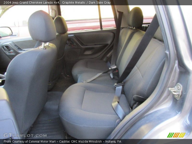 Graphite Metallic / Dark Slate Gray 2004 Jeep Grand Cherokee Laredo 4x4