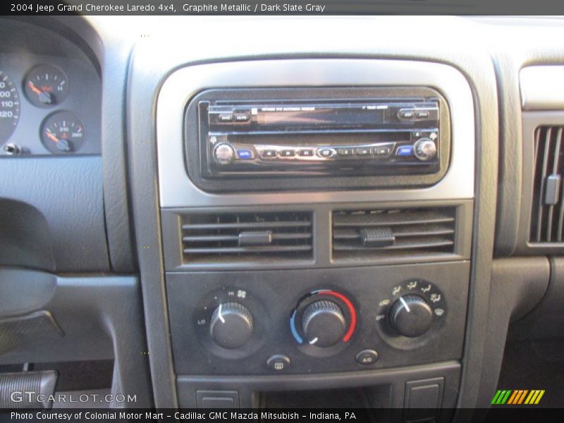 Graphite Metallic / Dark Slate Gray 2004 Jeep Grand Cherokee Laredo 4x4