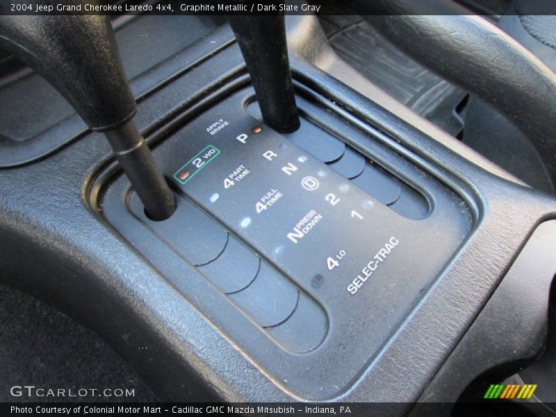 Graphite Metallic / Dark Slate Gray 2004 Jeep Grand Cherokee Laredo 4x4