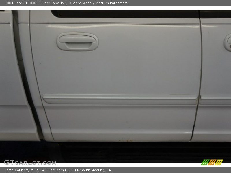 Oxford White / Medium Parchment 2001 Ford F150 XLT SuperCrew 4x4