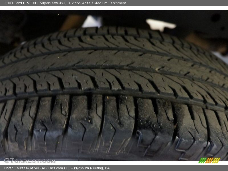Oxford White / Medium Parchment 2001 Ford F150 XLT SuperCrew 4x4