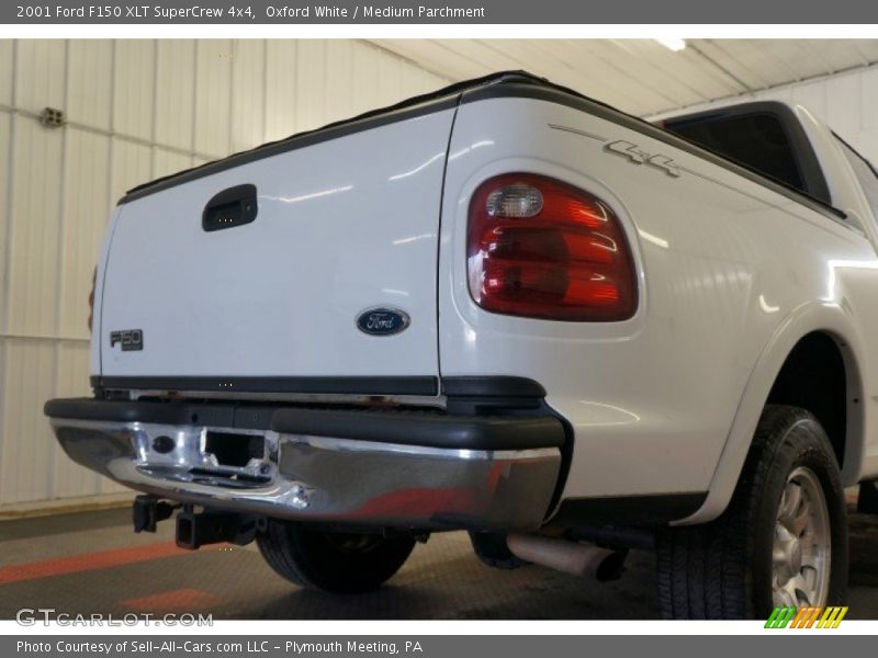 Oxford White / Medium Parchment 2001 Ford F150 XLT SuperCrew 4x4