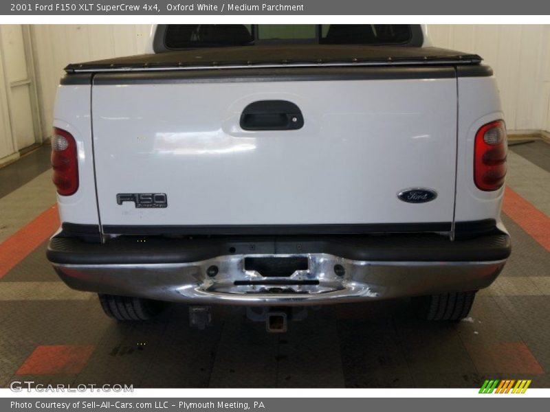 Oxford White / Medium Parchment 2001 Ford F150 XLT SuperCrew 4x4